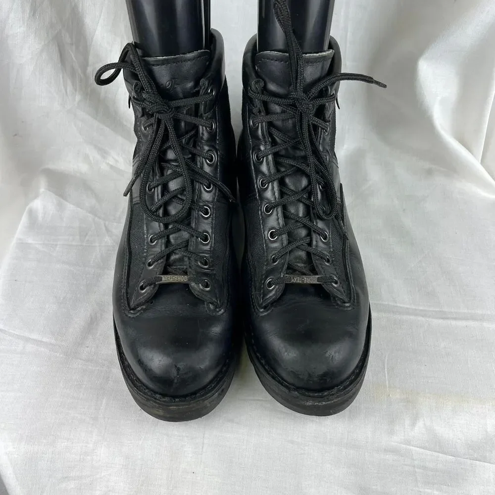 Danner 25200 Black Leather Gore-Tex Lace Up boots Size US 10